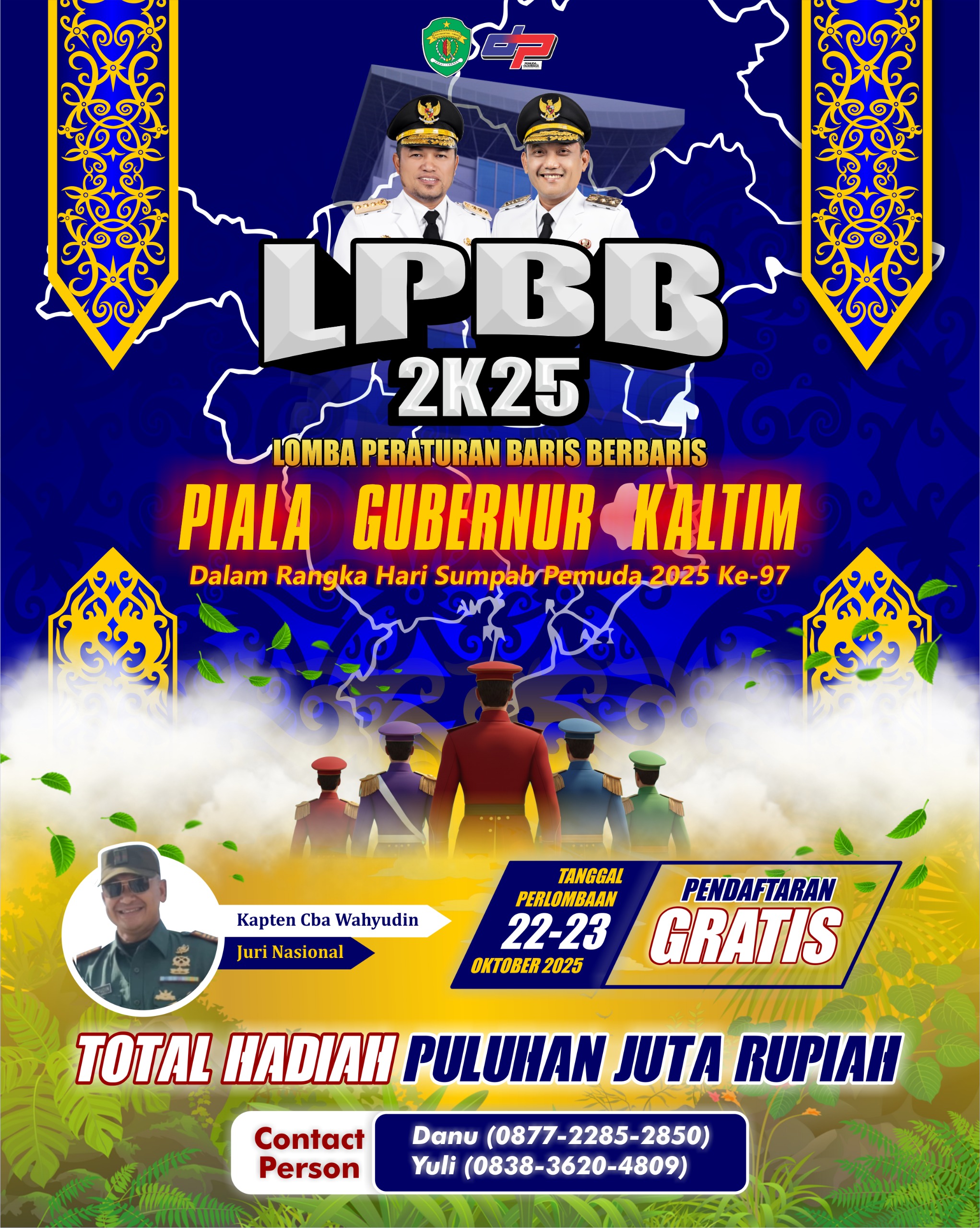 LOMBA KETANGKASAN BARIS BERBARIS (LKBB) II  TINGKAT PROVINSI  PIALA GUBERNUR KALTIM TAHUN 2025